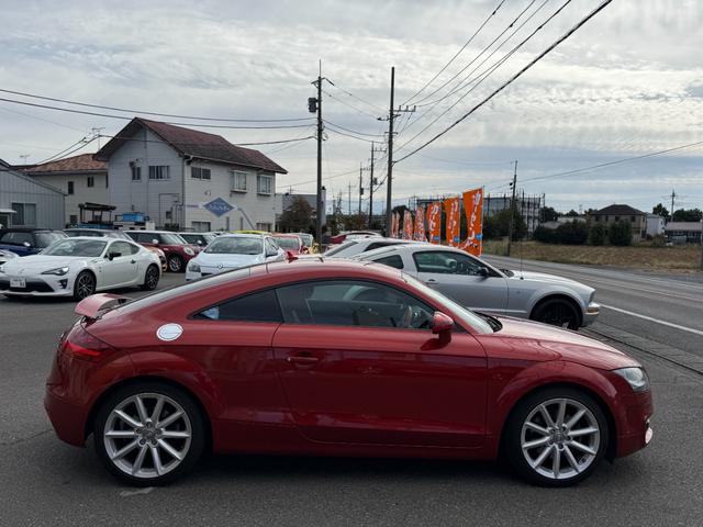 TTクーペ 2.0TFSI クワトロ 2.0TFSI クワトロ(4名) オレンジ色 内装レッド革シート ヒーター 純正AW ナビ ETC(8枚目)