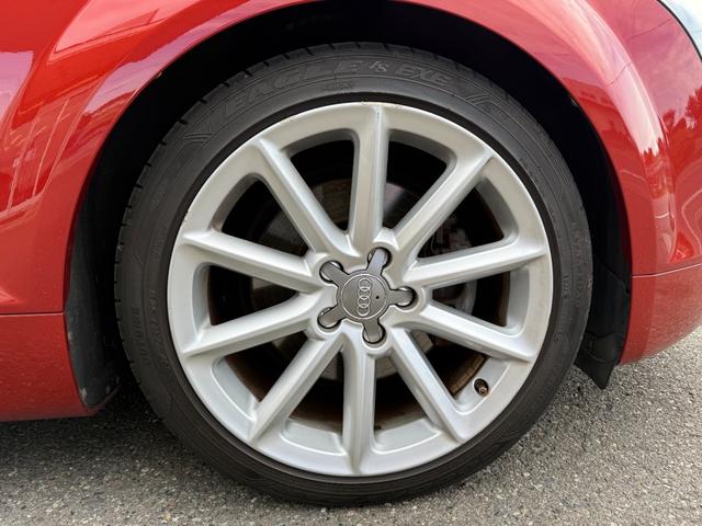 TTクーペ 2.0TFSI クワトロ 2.0TFSI クワトロ(4名) オレンジ色 内装レッド革シート ヒーター 純正AW ナビ ETC(10枚目)