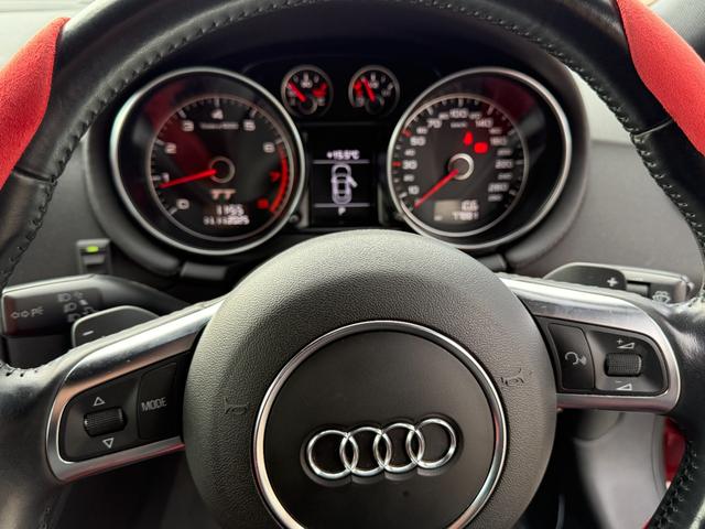 TTクーペ 2.0TFSI クワトロ 2.0TFSI クワトロ(4名) オレンジ色 内装レッド革シート ヒーター 純正AW ナビ ETC(15枚目)