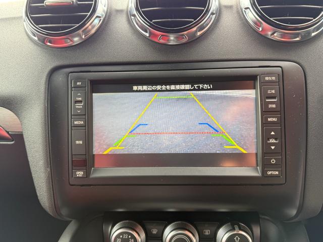 TTクーペ 2.0TFSI クワトロ 2.0TFSI クワトロ(4名) オレンジ色 内装レッド革シート ヒーター 純正AW ナビ ETC(18枚目)