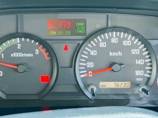 フォワード ３．６ｔダンプ　ＳｈｉｎＭａｙｗａダンプ　ターボ　６速マニュアル　左電動格納ミラー　コボレーン　走行距離７６２３０ＫＭ（8枚目）