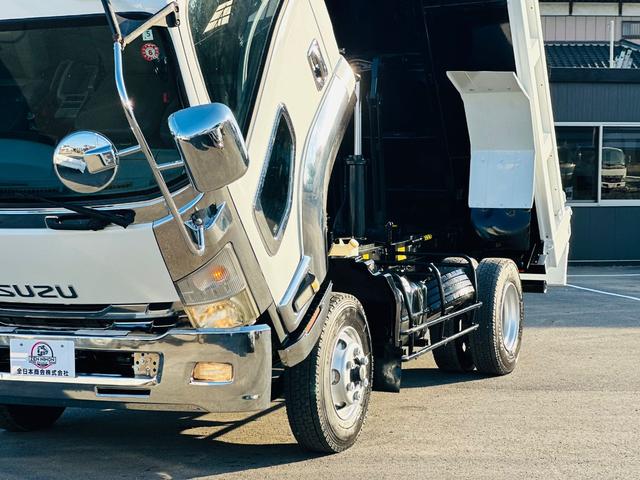 フォワード ３．６ｔダンプ　ＳｈｉｎＭａｙｗａダンプ　ターボ　６速マニュアル　左電動格納ミラー　コボレーン　走行距離７６２３０ＫＭ（17枚目）