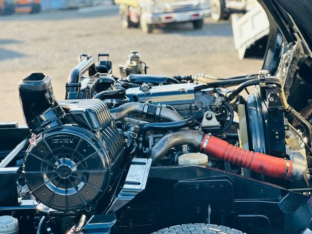 フォワード ３．６ｔダンプ　ＳｈｉｎＭａｙｗａダンプ　ターボ　６速マニュアル　左電動格納ミラー　コボレーン　走行距離７６２３０ＫＭ（22枚目）