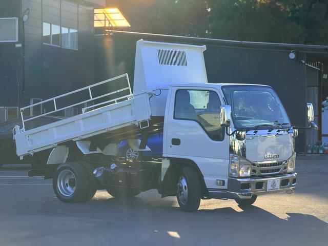 エルフトラック 2t ダンプ KYOKUTOダンプ ターボ 5速マニュアル 電動コボレーン キーレスエントリー 走行距離72054KM(2枚目)