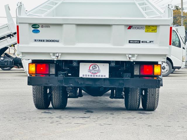 エルフトラック 3t ダンプ KYOKUTOダンプ ターボ 6速マニュアル コボレイン キーレスエントリー 走行距離110185KM(5枚目)