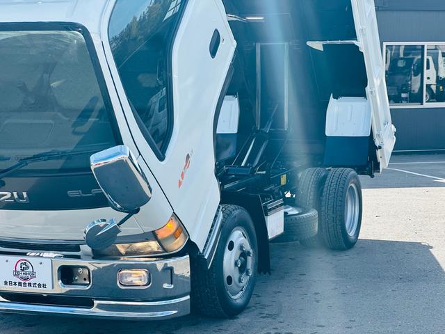 エルフトラック ２ｔ　ダンプ　ＳｈｉｎＭａｙｗａダンプ　４．８ＣＯＭＭＯＮ　ＲＡＩＬ　両側電動格納ミラー　アイドリングストップ　クラッチフリー付　走行距離６８８４９ＫＭ　ＥＴＣ（22枚目）
