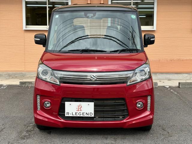 スペーシアカスタム XSリミテッド 衝突被害軽減/両側パワ-スライド/シ-トヒ-タ-/ナビ・TV/Bluetooth/オ-トエアコン/プッシュスタ-ト/スマ-トキ-/電動格納ミラ-/ISOFIX(6枚目)