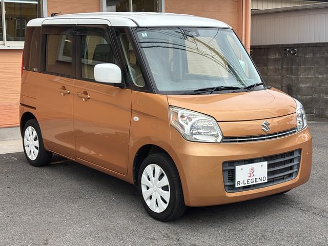 スペーシア X 衝突軽減ブレ-キ/パワ-スライド/バックカメラ/ナビ・TV/オ-トライト・エアコン/プッシュスタ-ト/スマ-トキ-/電動格納ミラ-/ドアバイザ-/アイドリングストップ/ISOFIX/4人乗り/軽自動車(10枚目)