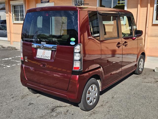 Ｎ－ＢＯＸ Ｇ　バックモニタ－／ナビ・ＴＶ／プッシュスタ－ト／スマ－トキ－・スペアキ－／電動格納ミラ－／ドアバイザ－／タイミングチェ－ン／ＩＳＯＦＩＸ／両側スライドドア／４人乗り／軽自動車（15枚目）