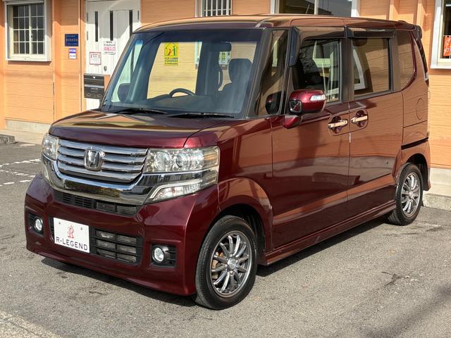 Ｎ－ＢＯＸカスタム Ｇ　両側スライド／オ－トライト／社外アルミホイ－ル／プッシュスタ－ト／スマ－トキ－／ＣＤ再生／ＡＵＸ入力／電動格納ミラ－／アイドリングストップ／ドアバイザ－／タイミングチェ－ン／ＩＳＯＦＩＸ（10枚目）