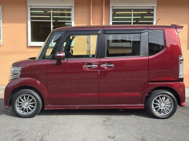 Ｎ－ＢＯＸカスタム Ｇ　両側スライド／オ－トライト／社外アルミホイ－ル／プッシュスタ－ト／スマ－トキ－／ＣＤ再生／ＡＵＸ入力／電動格納ミラ－／アイドリングストップ／ドアバイザ－／タイミングチェ－ン／ＩＳＯＦＩＸ（11枚目）