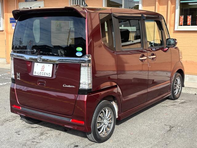 Ｎ－ＢＯＸカスタム Ｇ　両側スライド／オ－トライト／社外アルミホイ－ル／プッシュスタ－ト／スマ－トキ－／ＣＤ再生／ＡＵＸ入力／電動格納ミラ－／アイドリングストップ／ドアバイザ－／タイミングチェ－ン／ＩＳＯＦＩＸ（15枚目）