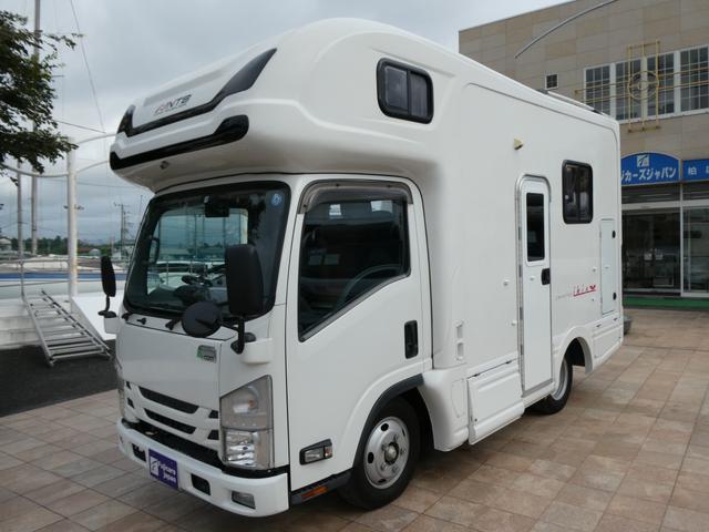 エルフトラック 　日本特種ボディー　クレステッド　アイビス　家庭用エアコン　リチウムバッテリー　ソーラーパネル３枚　マックスファン　ＦＦヒーター　１５００Ｗインバーター（61枚目）