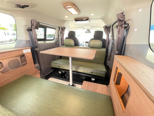 ＮＶ２００バネットワゴン ＦＯＣＳ　ルソ　シングルサブバッテリー・レザーシート・　走行充電・外部充電・走行充電　外部電源　２名就寝（23枚目）
