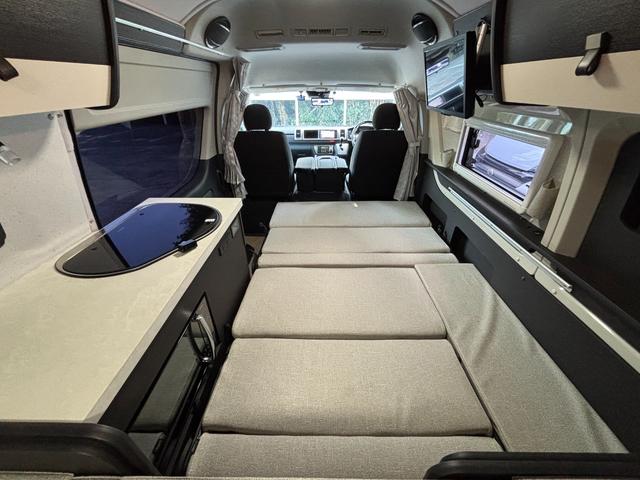 ハイエースバン FOCS ヴェルティス 12Vクーラー ツインサブバッテリー DC冷蔵庫 架装部モニター 外部電源 外部充電器 走行充電器 リアクーラー リアヒーター シンク(63枚目)