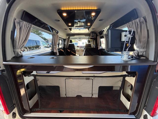 ハイエースワゴン アネックス　リコルソ　シングルサブバッテリー・走行充電器・外部電源・外部充電器・ソーラーパネル・冷蔵庫・ワイドミドル・インバーター３００Ｗ・３ナンバー（7枚目）