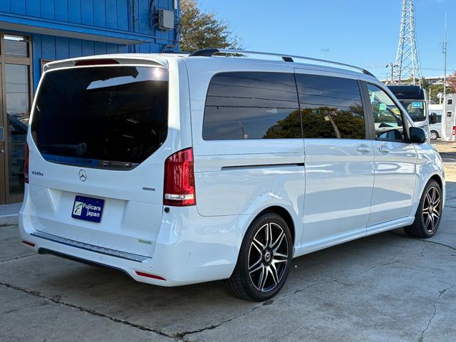 Ｖクラス フジカーズジャパン　ＶＡＬＩＳ　乗車人数５名　就寝人数２名　ＤＣ冷蔵庫　フリップダウンモニター　シングルサブバッテリー　走行充電器　外部充電器　外部電源　サンルーフ　パノラミックビューモニター　３ナンバー　内装新品　タイヤ新品（32枚目）