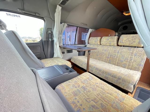 キャラバン 東和モーターズ　フェネック　乗車人数９名　就寝人数３名　シングルサブバッテリー　走行充電　外部電源　シンク　給水排水ポリタンク　ガソリン　２ＷＤ（5枚目）
