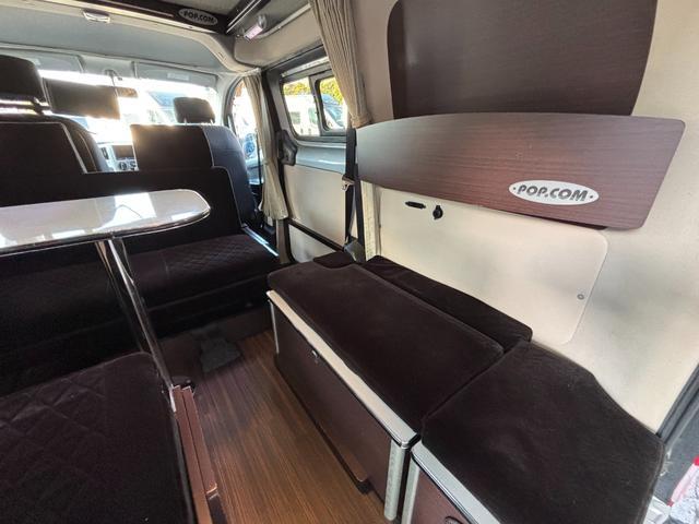 ＮＶ２００バネットバン キャンピングカー広島　ポップコン　ポップアップルーフ・シングルさブバッテリー・走行充電・外部充電・ＦＦヒーター・シンク・８ナンバー（52枚目）