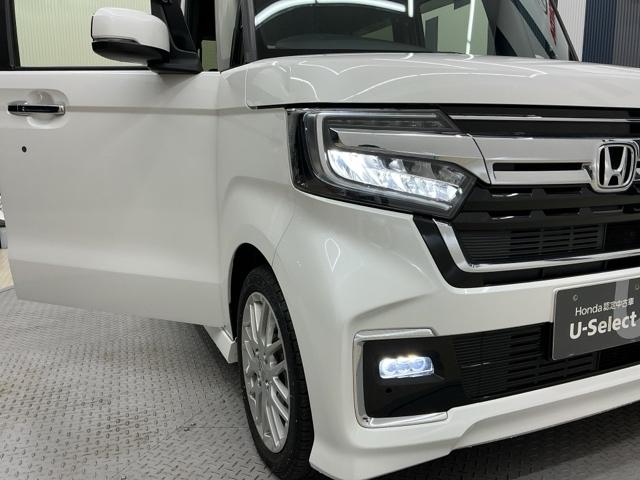 N-BOXカスタム Lターボ ホンダ認定中古車 LEDライト 両側電動 地デジチューナー 衝突軽減ブレーキサポート LEDヘッドライ 1オーナー アイドリングS ターボエンジン PS カーテンエアバック シートヒータ エアバック(24枚目)