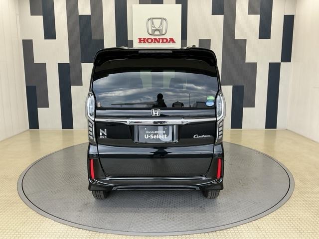 N-BOXカスタム G・Lホンダセンシング ホンダ認定中古車 純正ナビ LEDライト 地デジTV 整備記録簿 助手席エアバッグ キーレス シートH アイドリングST セキュリティーアラーム スマ-トキ- リアカメラ ナビTV ETC DVD(25枚目)