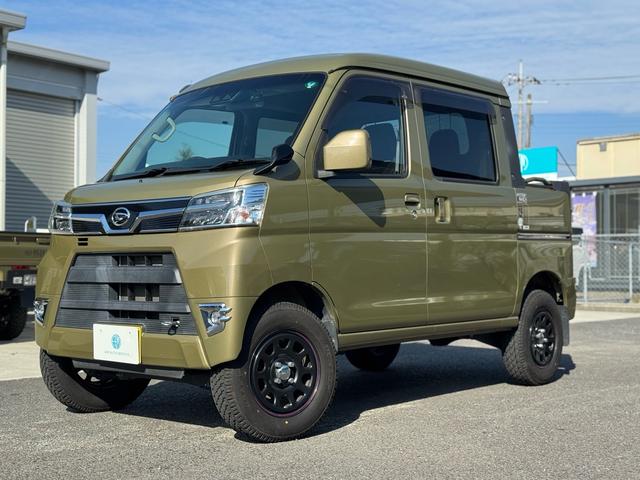 ハイゼットカーゴ デッキバンＧ　ＳＡＩＩＩ　公認３インチリフトアップ　デイトナ１４インチホイール　グラントレック　ナビ　ＥＴＣ　４ＷＤ　衝突軽減ブレーキ　パワーウィンドウ　両側スライドドア　ドラレコ　キーレス　アイドリングストップ　ＬＥＤライト（36枚目）