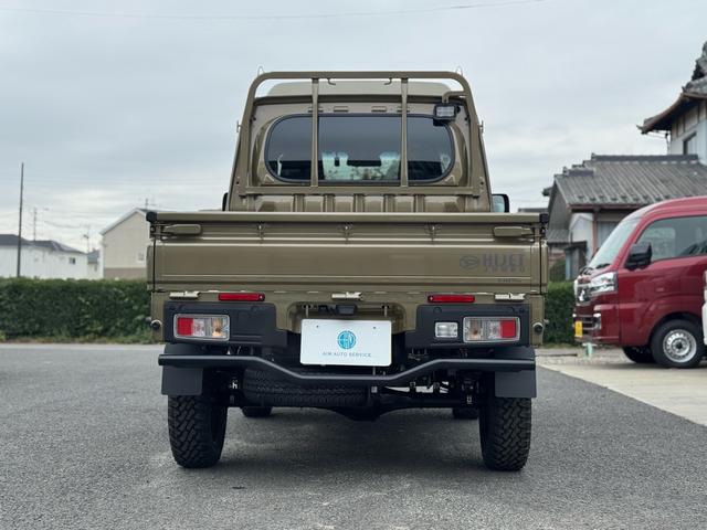 ハイゼットトラック ジャンボエクストラ リフトアップ/9インチDA/フルセグTV/前後ドラレコ/バックカメラ/前後ガードバー/14インチAW/マッドタイヤ/衝突軽減ブレーキ/届出済未使用車/LED/スマートキー/電動格納ミラー/4WD(7枚目)