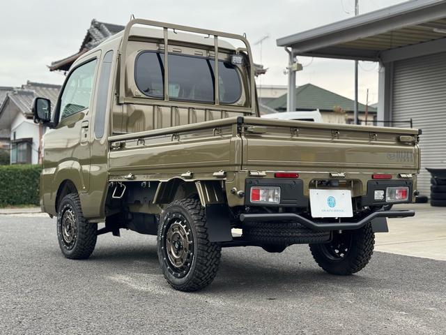 ハイゼットトラック ジャンボエクストラ リフトアップ/9インチDA/フルセグTV/前後ドラレコ/バックカメラ/前後ガードバー/14インチAW/マッドタイヤ/衝突軽減ブレーキ/届出済未使用車/LED/スマートキー/電動格納ミラー/4WD(11枚目)