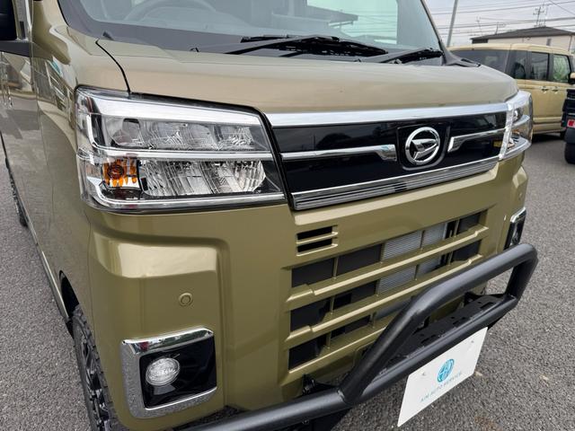 アトレー ＲＳ　４ＷＤ／リフトアップ／ガードバー／１４インチＡＷ／マッドタイヤ／純正９インチディスプレイオーディオ／フルセグＴＶ／バックカメラ／ＤＡ連動ドラレコ／両側電動パワスラ／届出済未使用車／衝突軽減ブレーキ（16枚目）