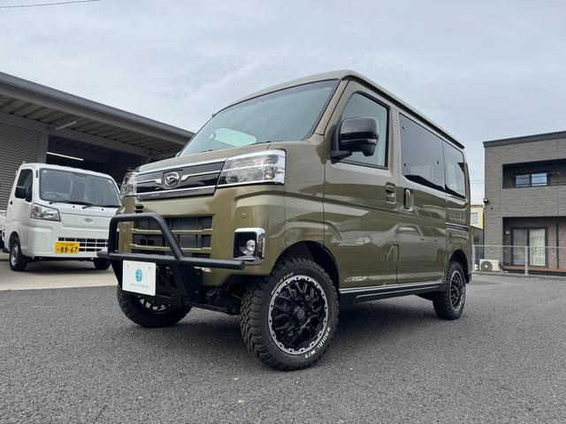 アトレー ＲＳ　４ＷＤ／リフトアップ／ガードバー／１４インチＡＷ／マッドタイヤ／純正９インチディスプレイオーディオ／フルセグＴＶ／バックカメラ／ＤＡ連動ドラレコ／両側電動パワスラ／届出済未使用車／衝突軽減ブレーキ（21枚目）