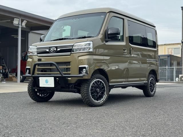 アトレー ＲＳ　４ＷＤ／リフトアップ／ガードバー／１４インチＡＷ／マッドタイヤ／純正９インチディスプレイオーディオ／フルセグＴＶ／バックカメラ／ＤＡ連動ドラレコ／両側電動パワスラ／届出済未使用車／衝突軽減ブレーキ（41枚目）