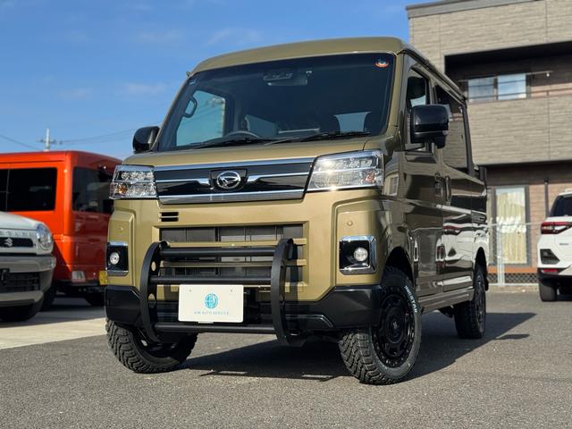 アトレー アトレーデッキバン　リフトアップ／ガードバー／１４インチＡＷ／マッドタイヤ／純正９インチディスプレイオーディオ／フルセグＴＶ／バックカメラ／ＤＡ連動ドラレコ／両側電動パワスラ／届出済未使用車／衝突軽減ブレーキ／４ＷＤ（12枚目）