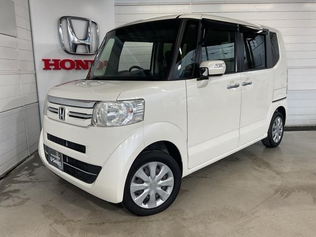 Ｎ－ＢＯＸ Ｇ・Ｌパッケージ　Ｉ－ＳＴＯＰ　禁煙　１オ－ナ－　両側スライドドア　カラーバックモニター　全席ＰＷ　イモビライザー　ナビテレビ　地ＴＶ　ＡＡＣ　横滑り防止　スマートキー　ＤＶＤ再生　ＡＢＳ　ＥＴＣ（4枚目）
