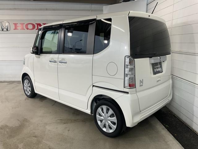 Ｎ－ＢＯＸ Ｇ・Ｌパッケージ　Ｉ－ＳＴＯＰ　禁煙　１オ－ナ－　両側スライドドア　カラーバックモニター　全席ＰＷ　イモビライザー　ナビテレビ　地ＴＶ　ＡＡＣ　横滑り防止　スマートキー　ＤＶＤ再生　ＡＢＳ　ＥＴＣ（6枚目）