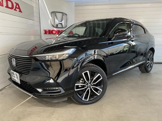 ヴェゼル ｅ：ＨＥＶＺ　衝突回避支援ブレーキ機能　スマキ　Ｐトランク　フルオートエアコン　エアバッグ　両席エアバック　Ｒカメ　パワーウィンドウ　ＬＥＤランプ　ソナー　クルーズＣ　ナビ＆ＴＶ　キーレスエントリー（4枚目）