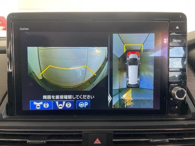 オデッセイハイブリッド ｅ：ＨＥＶアブソルート・ＥＸ　・前後ドラレコ装着車・ひょう害現状販売車　電動Ｒゲート　ＬＥＤライト　シ－トヒ－タ－　両側ＰＳＤ　パワ－シ－ト　Ｐアシスト　フルセグ　アイドルストップ　クルーズコントロール　ＤＶＤ再生機能　３列シート（28枚目）