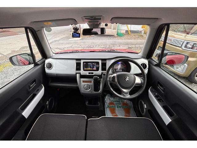 ハスラー Ｘターボ　スマートフォン連携ナビ　ＤＴＶ　メンテ記録簿あり　バックカメラ　前後ドライブレコー　Ｂｌｕｅｔｏｏｔｈ　ＥＴＣ　シートヒーター　ＲＢＳ　アクセル踏み間違い防止装置　ＥＳＣ　盗難防止装置　スマートキー（3枚目）