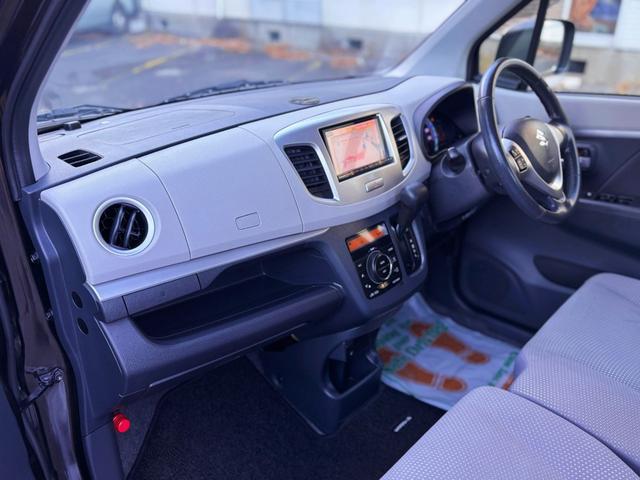 ワゴンR FZ 4WD S-ENE-CHARGE プッシュスタート バックカメラ ドライブレコーダー Bluetooth付フリップダウンナビ DTV 右左シートヒーター 盗難防止装置 スマートキー RBS ESC(24枚目)