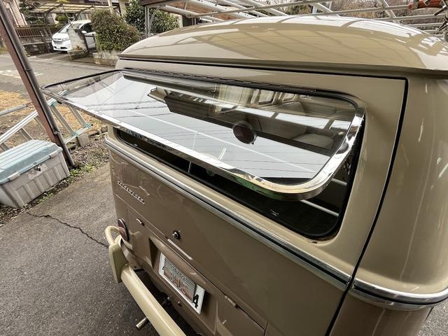 タイプII 　６５年モデル　コンビ　アーリーバス　１１Ｗ　フロントリアサファリウィンドウ　ヒーター　ローダウン　キャリア　７人（74枚目）