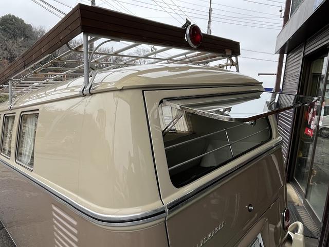 タイプII 　６５年モデル　コンビ　アーリーバス　１１Ｗ　フロントリアサファリウィンドウ　ヒーター　ローダウン　キャリア　７人（75枚目）