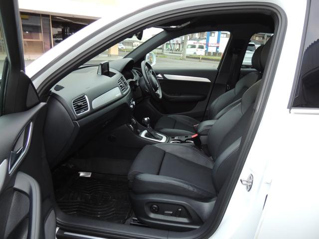 Ｑ３ ２．０ＴＦＳＩクワトロ１７０ＰＳ　Ｓラインパッケージ　ＥＴＣ　バックカメラ　ナビ　ＴＶ　アルミホイール　オートライト　ＨＩＤ　ＡＴ　ＣＤ　パワーシート　スマートキー　アイドリングストップ　電動格納ミラー　盗難防止システム　ＡＢＳ　エアコン（13枚目）