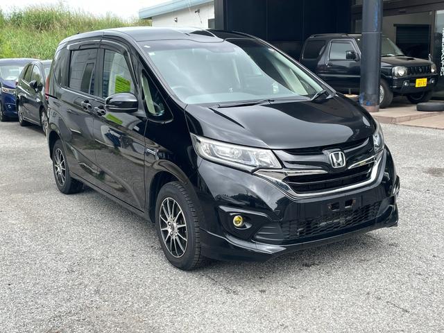 フリード+ハイブリッド ハイブリッドG クルーズコントロール/メモリーナビ/Bluetoothオーディオ/CD/DVD/バックカメラ/盗難防止装置/スマートキー/LEDヘッドライト/(2枚目)