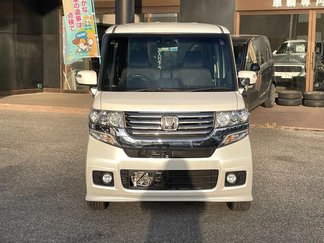 Ｎ－ＢＯＸカスタム Ｇ　ターボＳＳパッケージ　メモリーナビ／盗難防止装置／スマートキー／Ｂｌｕｅｔｏｏｔｈオーディオ／衝突被害軽減ブレーキ／両側電動スライドドア／バックカメラ／（3枚目）