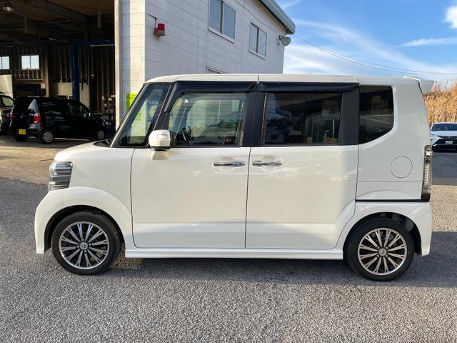 Ｎ－ＢＯＸカスタム Ｇ　ターボＳＳパッケージ　メモリーナビ／盗難防止装置／スマートキー／Ｂｌｕｅｔｏｏｔｈオーディオ／衝突被害軽減ブレーキ／両側電動スライドドア／バックカメラ／（5枚目）