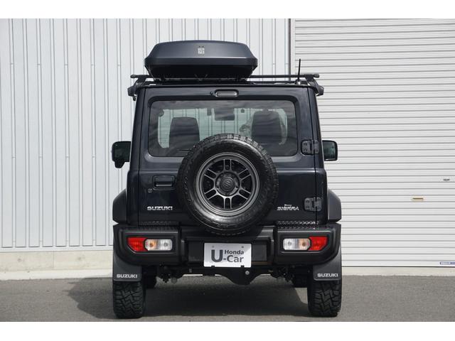 ジムニーシエラ ＪＣ　スズキセーフティサポート／デュアルセンサーブレーキサポート／車線逸脱警報／誤発進抑制機能／ＥＴＣ２．０／ルーフボックス／クルーズコントロール／ナビ連動ドラレコ／ＬＥＤヘッドライト／アルミホイール／ナビ（46枚目）