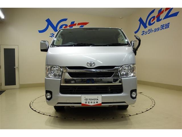 ハイエースバン ロングスーパーＧＬ　ダブルエアコン　助手席エアバッグ　ＬＥＤヘッド　運転席エアバッグ　ドラレコ　イモビライザー　オートエアコン　フルセグテレビ　フルタイム４ＷＤ　メモリナビ　パワーステアリング　スマ－トキー　ＥＴＣ車載器（4枚目）