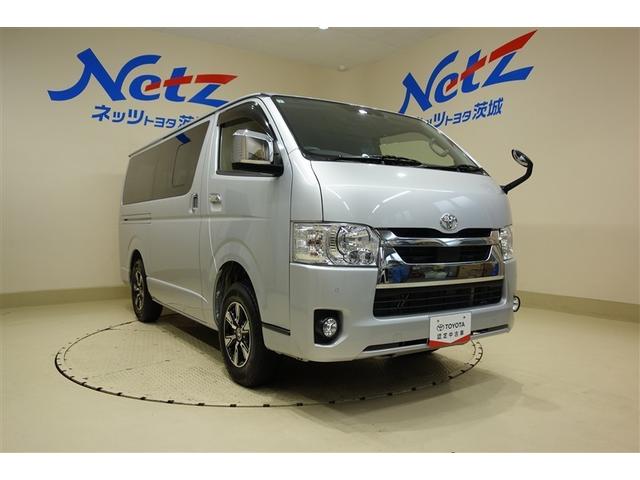 ハイエースバン ロングスーパーＧＬ　ダブルエアコン　助手席エアバッグ　ＬＥＤヘッド　運転席エアバッグ　ドラレコ　イモビライザー　オートエアコン　フルセグテレビ　フルタイム４ＷＤ　メモリナビ　パワーステアリング　スマ－トキー　ＥＴＣ車載器（5枚目）