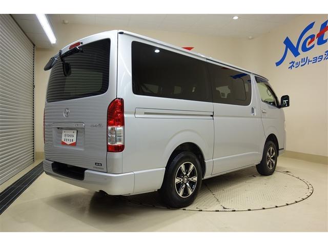 ハイエースバン ロングスーパーＧＬ　ダブルエアコン　助手席エアバッグ　ＬＥＤヘッド　運転席エアバッグ　ドラレコ　イモビライザー　オートエアコン　フルセグテレビ　フルタイム４ＷＤ　メモリナビ　パワーステアリング　スマ－トキー　ＥＴＣ車載器（7枚目）