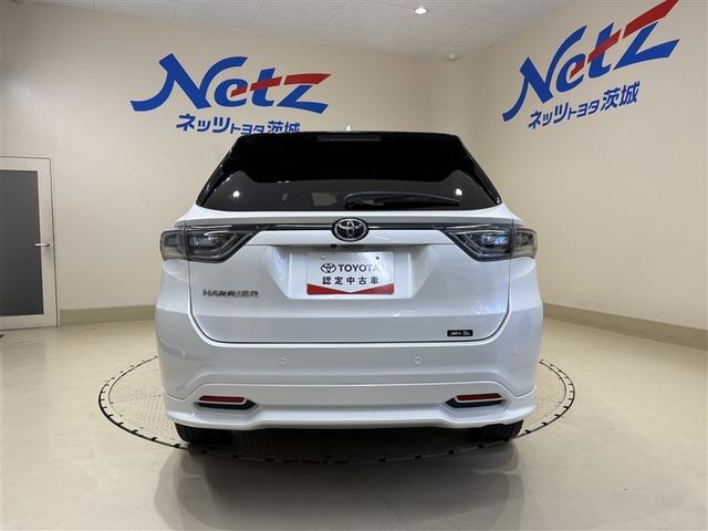 ハリアー エレガンス　フルエアロ　純正ナビ　フルセグＴＶ　ブルートゥース　ＤＶＤ再生　リヤカメラ　ＥＴＣ　ドライブレコーダ　スマ－トキ－　オートエアコン　クルーズコントロール　ＬＥＤライト　プリクラッシュセーフティ　アルミ（8枚目）