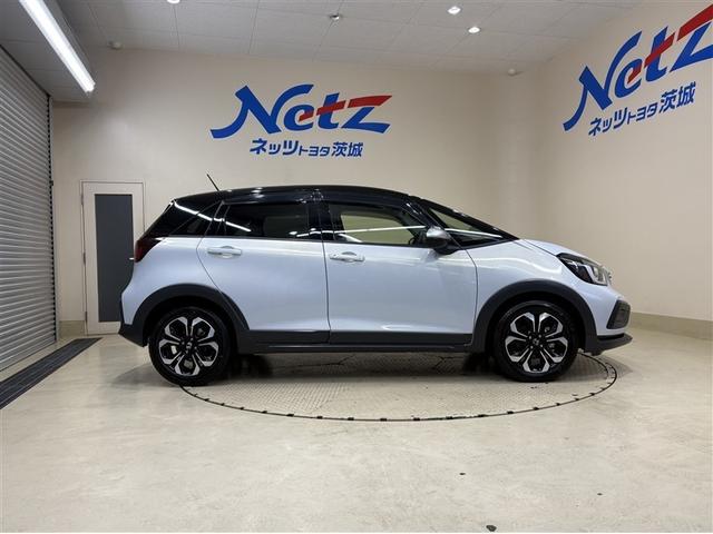 フィット ｅ：ＨＥＶクロスター　スマキー　カーテンエアバック　セキュリティーアラーム　ナビＴＶ　ＤＶＤ再生可　クルコン　ワンオーナー　ＥＴＣ装備　パワーウィンド　アルミ　ＬＥＤヘッドライト　ドラレコ付き　メモリナビ　Ｂカメラ　記録簿（7枚目）